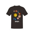 thumbnail image 2 of NASA Watercolor Planets T-Shirt Men, 2 of 3