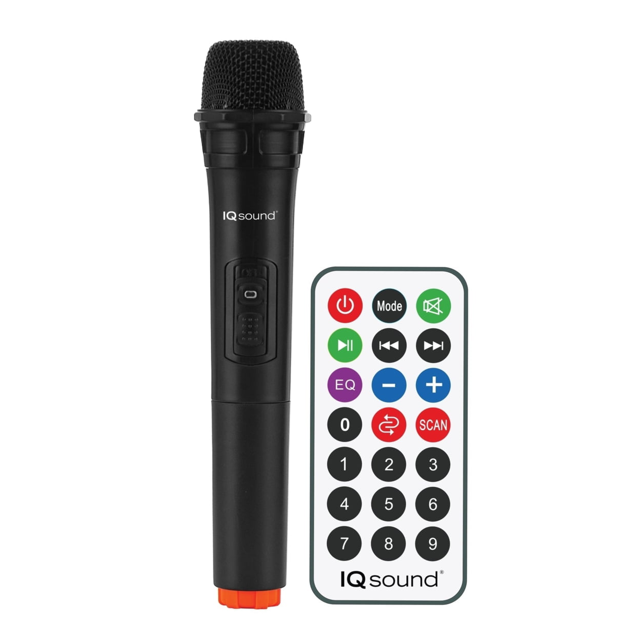 IQ Sound IQ-8265BT - Altavoz portátil Bluetooth de 2 x 6.5 pulgadas con  panel de luz LED, TWS, radio FM, entrada de micrófono, entrada USB/Micro