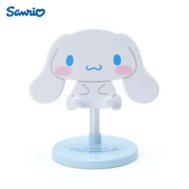 Soporte de teléfono de muñeca modelo Sanrioed My Melody Cinnamoroll Kuromi, adornos de escritorio Kawaii, lindo soporte de teléfono móvil de dibujos animados