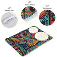 thumbnail image 3 of Yayeee Dish Drying Mat for Kitchen Counter 16"x18" Microfiber Absorbent Pad, Abstract Eagle, 3 of 7