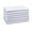 White, variant on Textile Topia Blue Stripe Bar Mop Towels – 100% Soft Cotton Commercial Cleaning Cloths for Kitchen, Bar & Bathroom Use – 12 Pack
