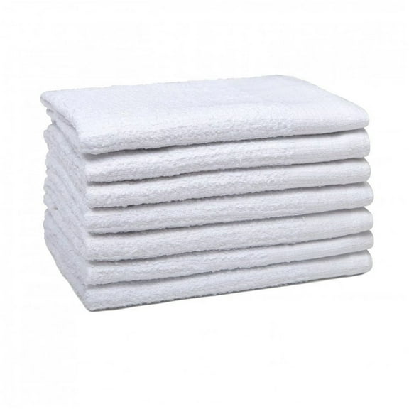 Textile Topia Bar Mop Towels – 100% Soft Cotton Commercial Cleaning Cloths for Kitchen, Bar & Bathroom Use – 60 Pack