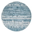 thumbnail image 3 of Unique Loom Leipzig Collection Area Rug - Dresden (7' 1" Round Blue/Gray), 3 of 6