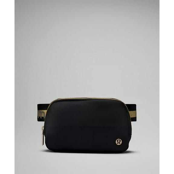 Unisex Fanny Pack, Black,7.5 x 5 x 2 inches,1L