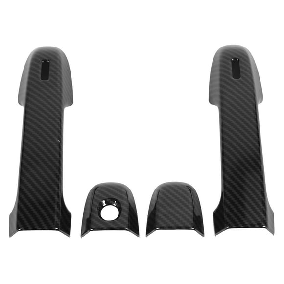 Door Handle Lock Cap4PCS/Set Exterior Door Handle Exterior Door Handle Trims Outside Door Handle Covers Modern Innovation