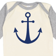 thumbnail image 4 of Inktastic Anchor Nautical Boys or Girls Long Sleeve Baby Bodysuit, 4 of 5
