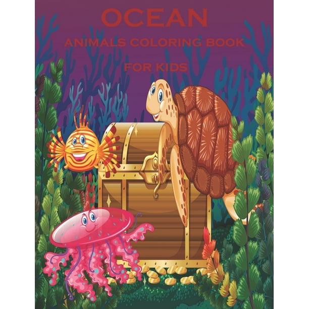 Download Ocean Animals Coloring Book For Kids Creative Haven Fanciful Sea Life Coloring Book National Geographic Kids