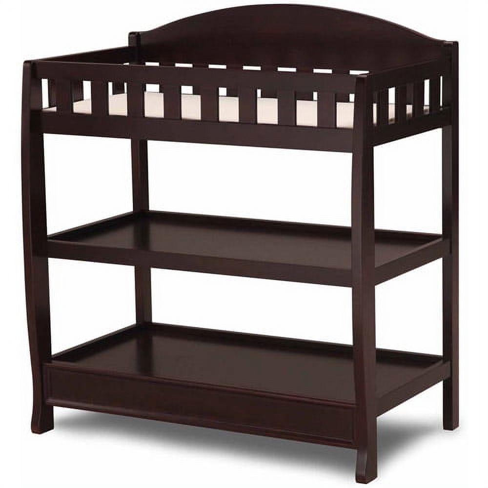Delta Children Wilmington Changing Table with Pad, Dark Chocolate - image 4 of 5