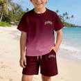 thumbnail image 3 of Tiijoy Little Girls Outfits Casual Short Sleeve T Shirt Shorts Sets for Kids, Sizes 5-6, 3 of 5