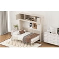 thumbnail image 4 of Lit escamotable Noble House grand format avec rangement, beige, 4 of 10