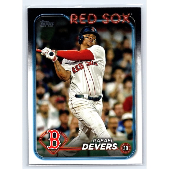 2024 Topps #22 Rafael Devers Boston Red Sox Baseball Card Near Mint