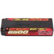 Gens ace Redline 2.0 Series 6500mAh 2S 7.6V 140C Hardcase LiPo Battery with 5.0mm Bullet Connector (57#)