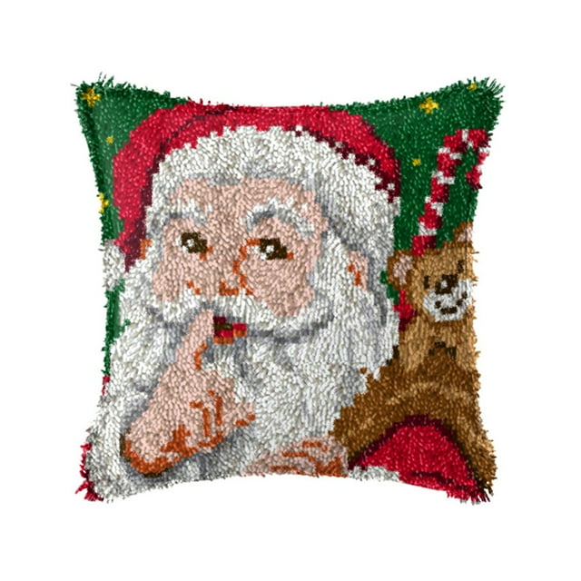 Bewildely Into Holiday Spirit-Kits de aguja de lengüeta para bordado, decoración maravillosa, bonitos regalos, serie navideña Kits de decoración para fiestas BZ631
