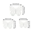 thumbnail image 2 of relayinert Hollow Butterfly Cake Label Baking Plugin Stickers, 2 of 9