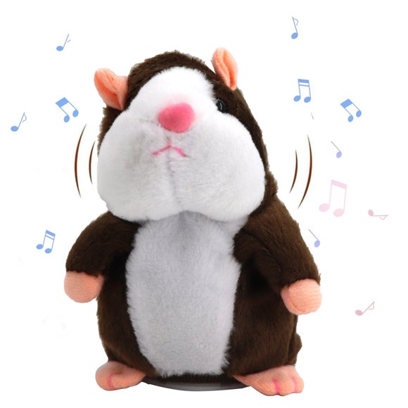Hamster Toy Talking And Repeating Funny Stuffed Toy Plush Electric Interactive Birthday Gifts For Children