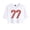 White, variant on Sombr Merch I Barely Know Her 77 T-Shirt For Women&Girls Midriff Short Sleeve Summer Fashion Vest Lady Tee
