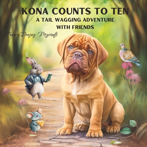Kona Counts to Ten: A Tail Wagging Adventure with Friends, (Paperback)