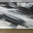thumbnail image 5 of Ambesonne Black and White Place Mats Set of 4, Bold Abstract Art, Standard Size, Dark Blue Grey, 5 of 5