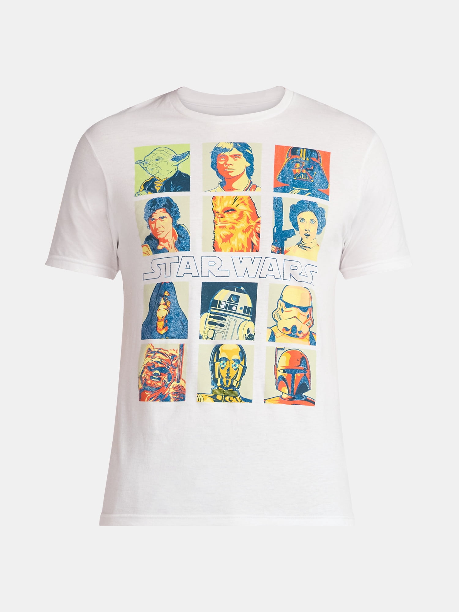 Star Wars Men's and Big Men's Graphic Tee with Short Sleeves, Sizes S-3XL