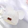 thumbnail image 3 of Conjunto de gorro y bufanda de invierno para niños, guantes y gorro de punto cálidos para bebés de 1 a 8 años., 3 of 6