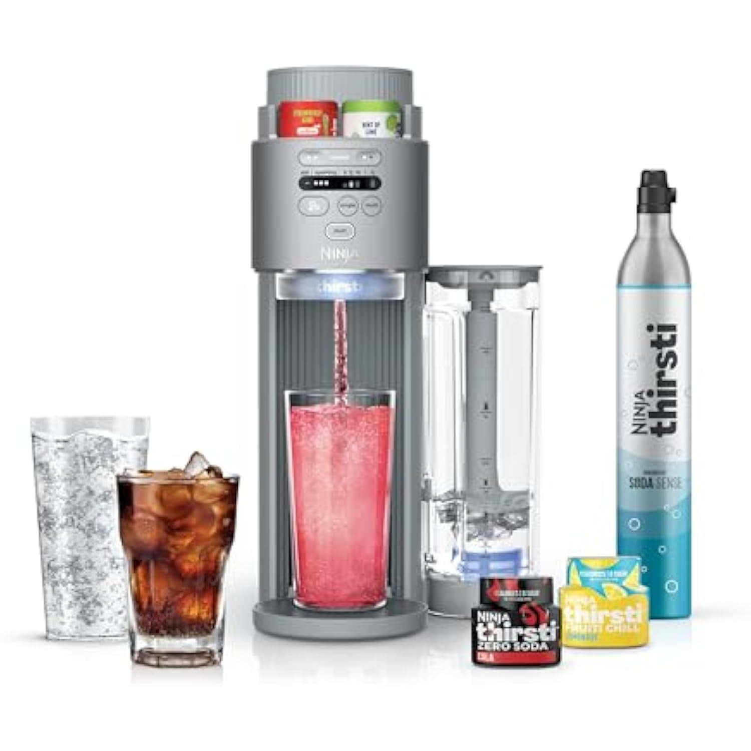 Drinkmate Sparkling Water and Soda Maker Bundle, Carbonates