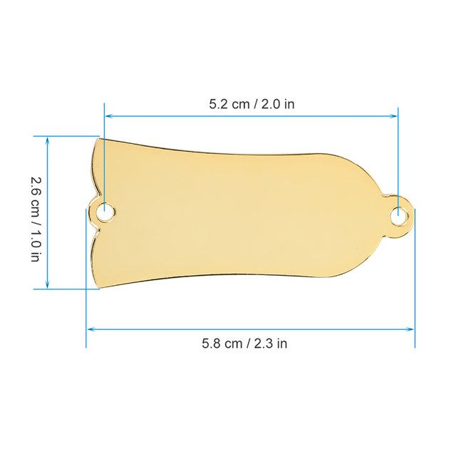 2 Holes Exquisite Guitar Rod Cover, Rod Shape Case, For Most Guitars Basses