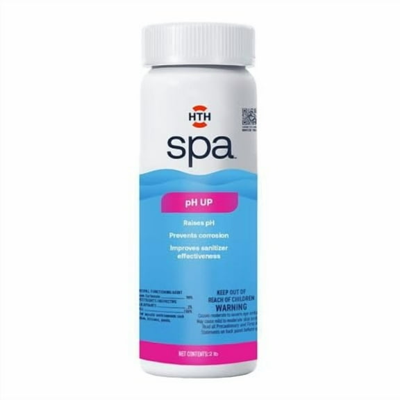 HTH Spa 86133 pH Up, Spa & Hot Tub Chemical Raises pH, Prevents Corrosion, 2 lbs