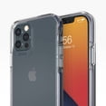 thumbnail image 2 of Gear4 PICCADILLY- Back cover for cell phone - D3O - Clear - Black - slim design - for Apple iPhone 12 Pro Max 6.7", 2 of 4