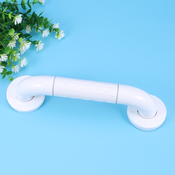HOOWIFFY Toilet Safety Bar Safe Grab Bar White Durable Non-Slip Home Use
