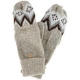 thumbnail image 2 of Grand Sierra  Convertible Winter Pattern Knit Fingerless Glove to Mitten (Women), 2 of 3