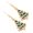 Green, variant on Sparkling Christmas Tree Earrings Alloy Ear Studs Lightweight Holiday Party Jewelry Gifts for Women Festive Accessories