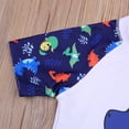 thumbnail image 6 of Arvbitana Boy's Two Pcs Summer Beach Bathing Suit, Cartoon Printed Swimwear, 6 of 9