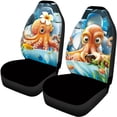 thumbnail image 5 of Uourmeti Car Seat Covers Full Set Polyester, Compatible with SUV Seats Auto Interior, for Trucks Cars, Octopus Driving, 5 of 10