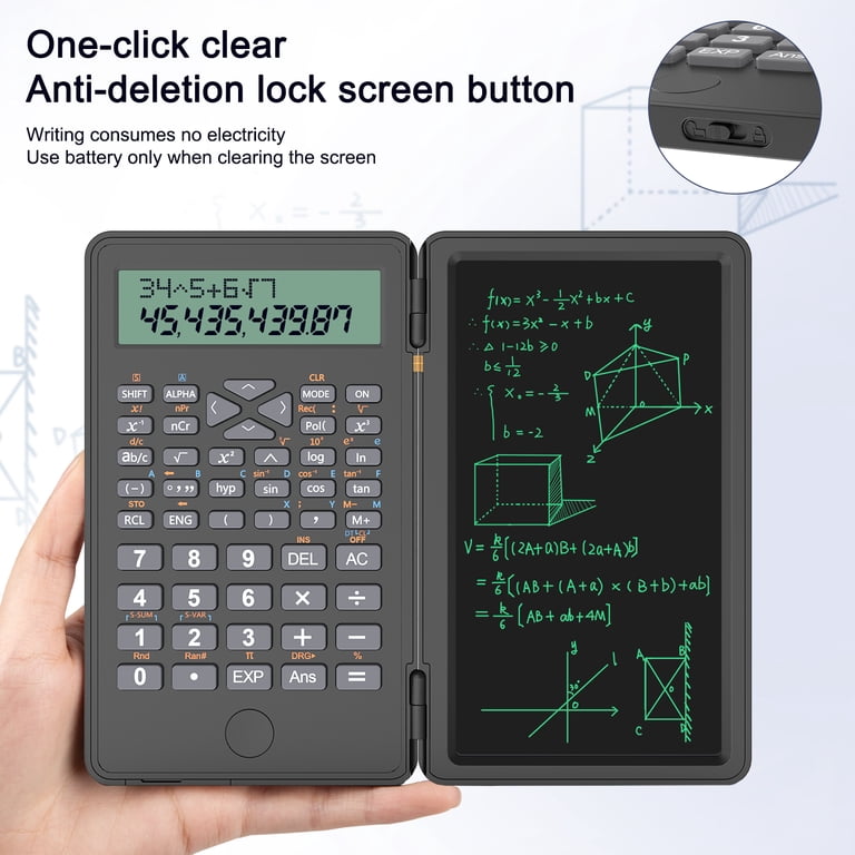 Scientific Desktop Calculator with Writing Pad photo 4