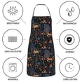 thumbnail image 6 of Pofeuu fall fox deer bird Print Aprons with Pockets, Cute Aprons for Kitchen, Cooking, Server, Barber, Chef Apron, 6 of 7