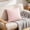 Pink, variant on Cififendec Cooling Ice Silk Throw Pillow Cover, 18", Solid Color Cushion Shell with Hidden Zipper, Skin Friendly Breathable Pillowcase for Sofa Bedroom Summer Use