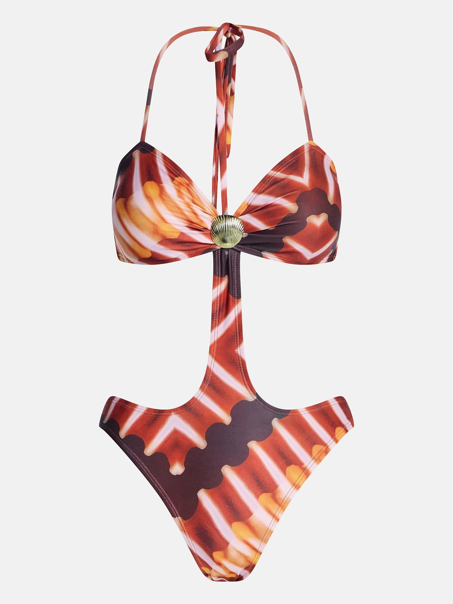 Hot Girl Summer by Megan Thee Stallion Women's and Women's Plus Bombshell Monokini One-Piece Swimsuit, Sizes XS-3X