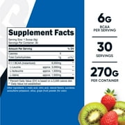 Nutricost BCAA Powder- 2:1:1 - (Strawberry Kiwi) 30 Servings - Non-GMO Supplement