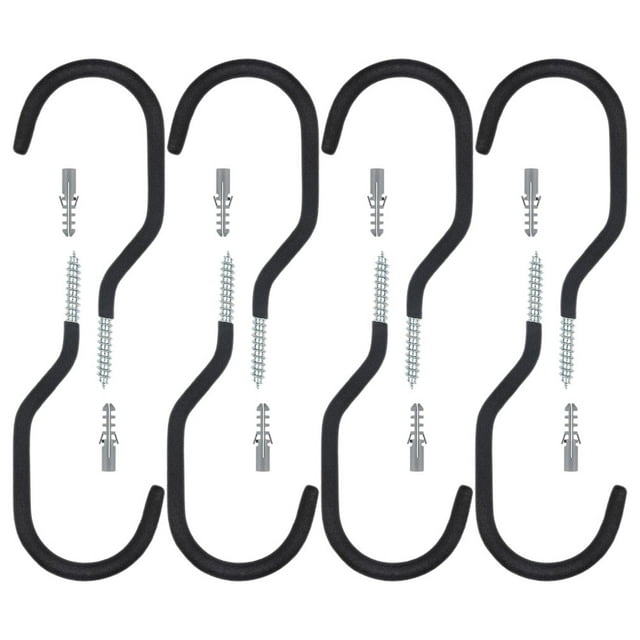 Minkissy 8 Pcs Crochet de Vélo Mural Robuste pour Garage de Propriétaires
