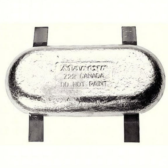 Martyr Anodes CMZ22SZ Maryr Zinc Plate w/Steel Straps