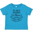 thumbnail image 3 of Inktastic My Great Grandma in Heaven Watches over Me Boys or Girls Baby T-Shirt, 3 of 5