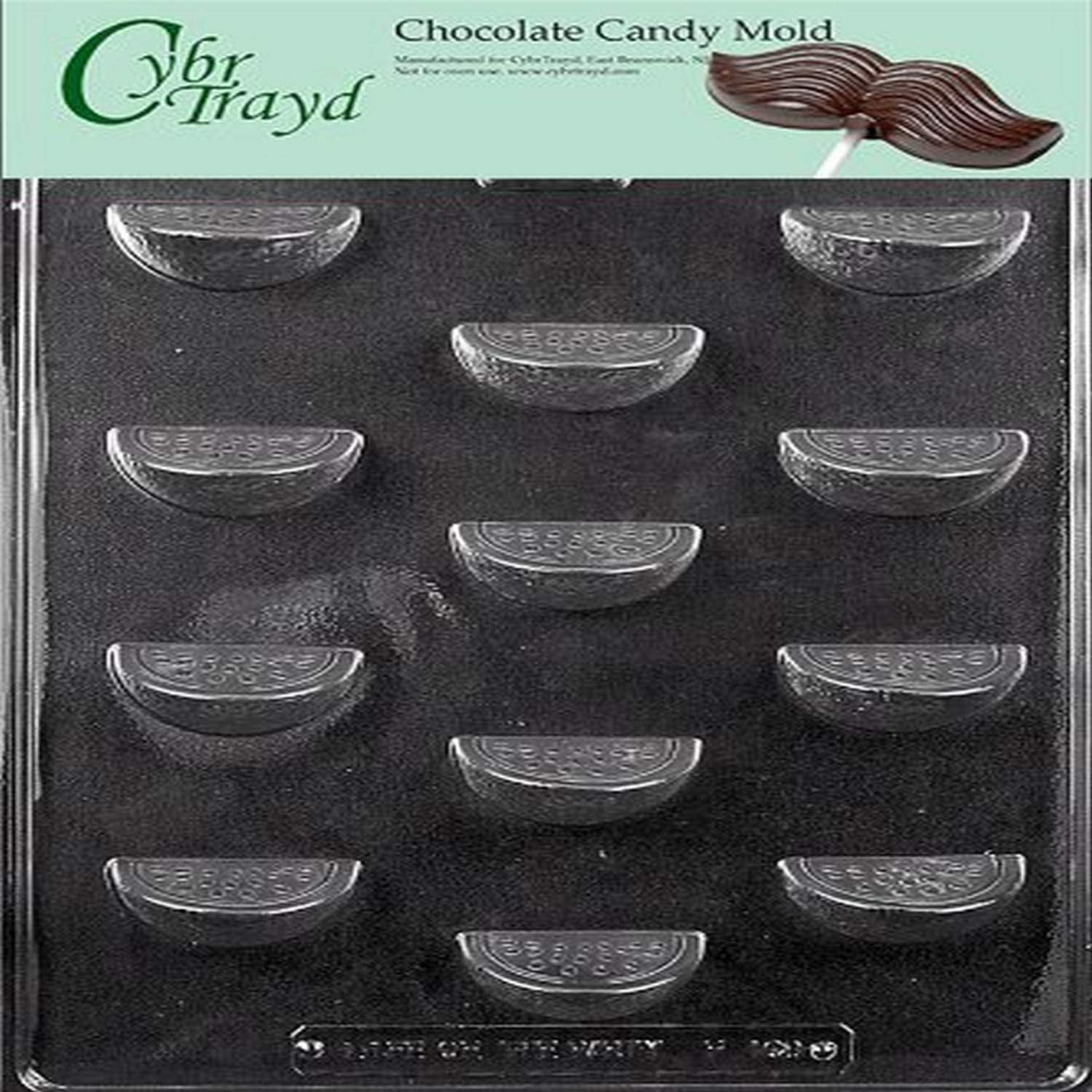 Cybrtrayd Chocolate Candy Mold Clear One Size