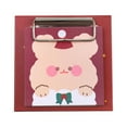 thumbnail image 5 of Opvise Memo Pad Smooth Writing Multi-functional Leave Message Thick Student Cartoon Christmas Notepad A, 5 of 8