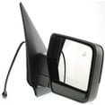 thumbnail image 2 of MIRROR Compatible For 2007-2010 Ford Expedition Right Passenger Heated Power Glass Textured Black, 2 of 5