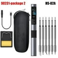 thumbnail image 1 of Hs-02A Soldering Iron 100W Portable Constant Temperature Soldering Pen 90231-Package 2 Mingyqi, 1 of 5