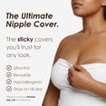 thumbnail image 6 of NEATS Adhesive Silicone Round Nipple Covers - 1 Pair (Almond) - S/M, 6 of 8