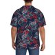 thumbnail image 3 of Fotbe Cool Red Off-Road Vehicle Camisa Estampada de Manga Corta para Hombre, Casual de Verano, Estilo Playero, Sin Arrugas-Medium, 3 of 5