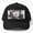 Black, variant on Coquette George Thinker Baseball Cap, Stoic Pointer Dog Character Graphic Design, Classic Hat