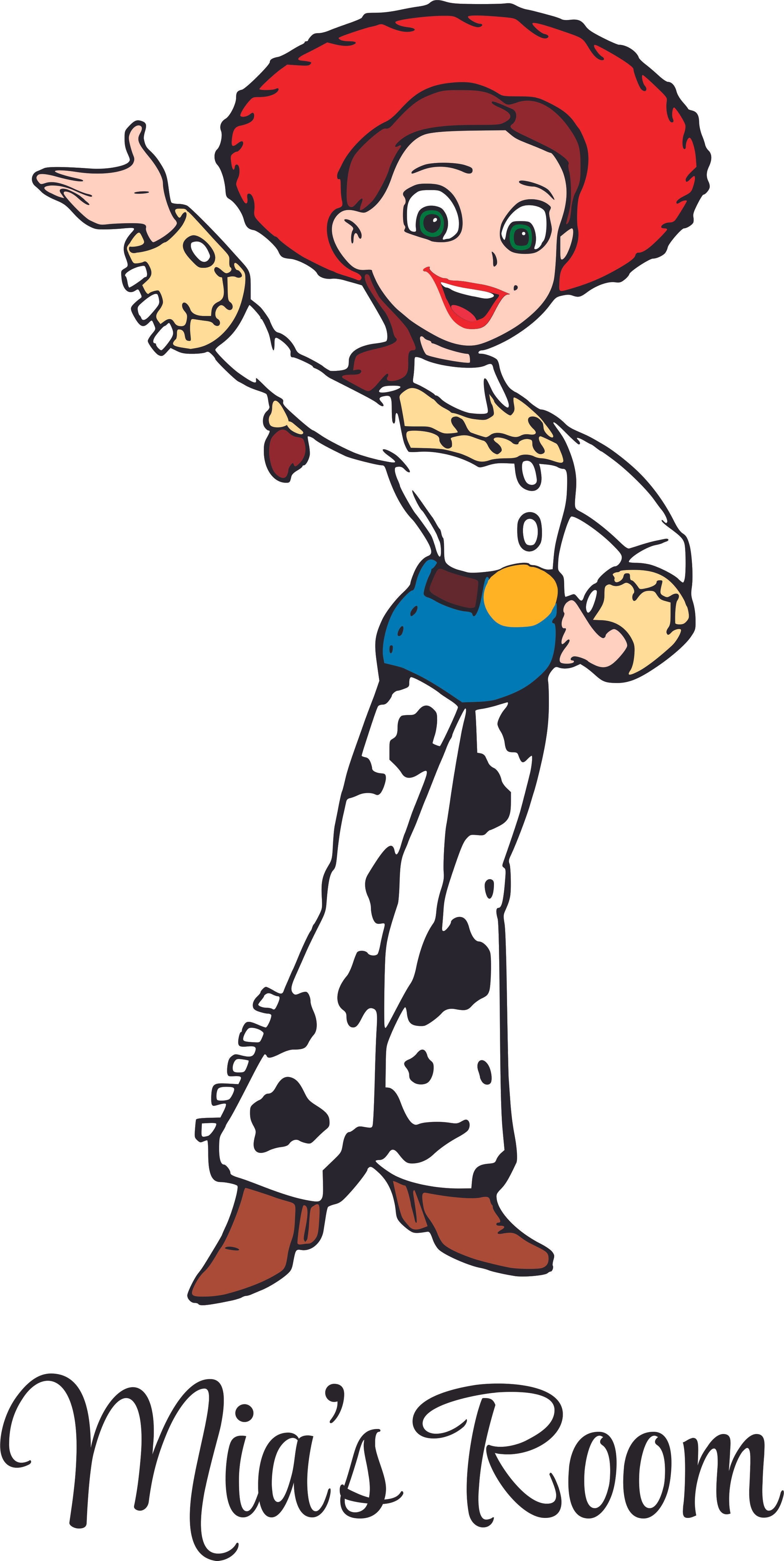 Jessie Toy Story Series Disney Customized Wall Decal Custom
