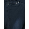 thumbnail image 5 of Oh! Mamma Maternity Women's Straight Leg Jeans with Demi Panel (Women's & Women's Plus), 5 of 7